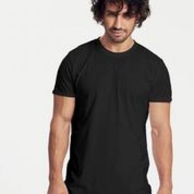 Image of Neutral Organic Fairtrade Roll Up Sleeve T-Shirt